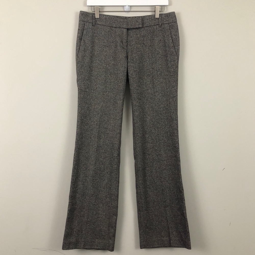 French Connection Herringbone Wool Blend Pants